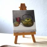 Peinture à l'huile, miniature