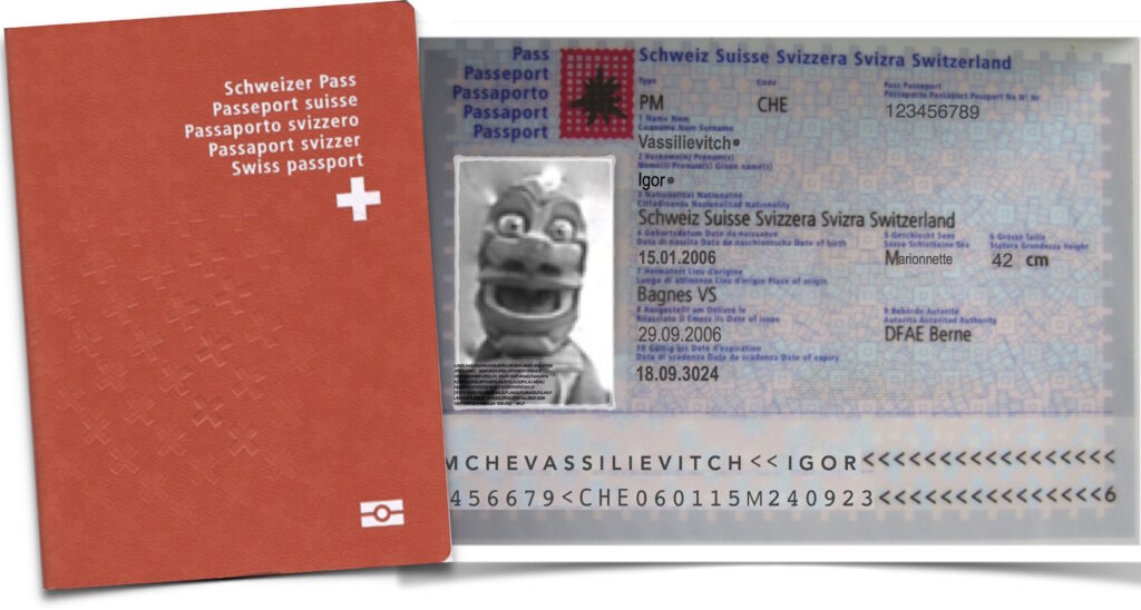 Passeport Igor